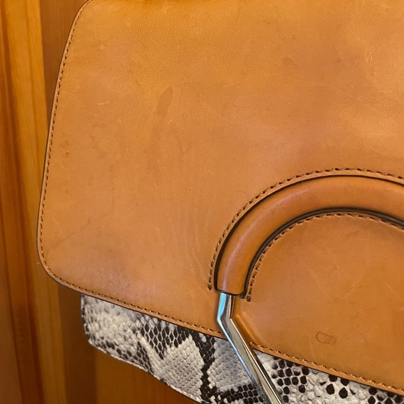 LOUISE ET CIE Snakeskin Leather Bag - Picture 5 of 8